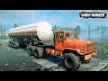 Snowrunner Truck With Heavy Fuel Trailer Delivery Gaming Snowrunner AVGames