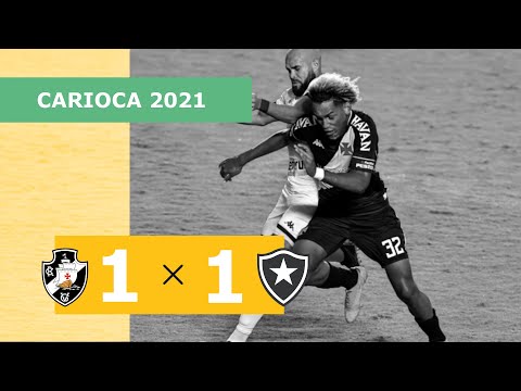 Vasco 1 x 1 Botafogo - Gols - 21/03 - Campeonato Carioca 2021