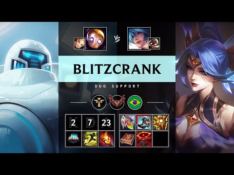 Blitzcrank Support vs Sona - BR Grandmaster Patch 25.18