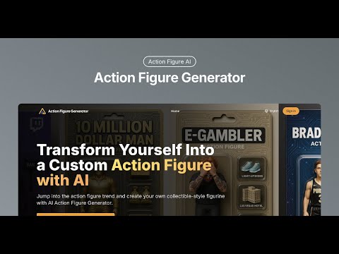 Action Figure Generator video preview