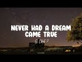Never Had A Dream Come True S Club 7 Lyrics