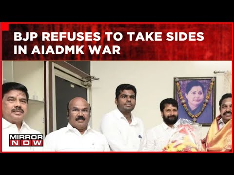 BJP Refuses To Take Sides In AIADMK War: 'Told EPS & OPS To Work Together' | TN Political Twister
