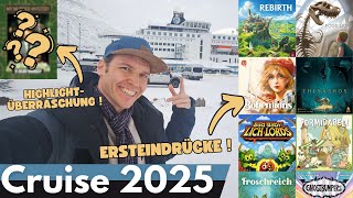Boardgame Cruise Island 2025 – Mein Highlights und Ersteindrücke - Rebirth, Fossilium, Thesauros