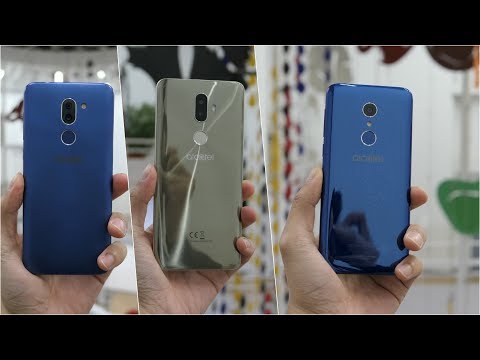 Alcatel 3, 3V, and 3X hands-on