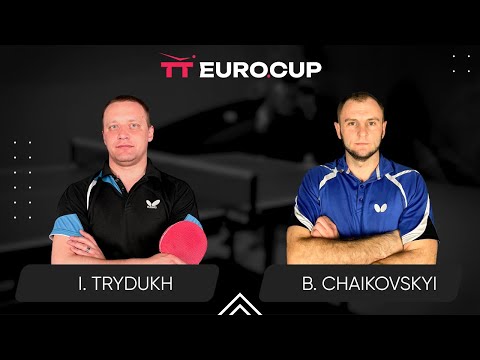 15:30 Ihor Trydukh - Bohdan Chaikovskyi 14.07.2024 TT Euro.Cup Ukraine Professional. TABLE 3