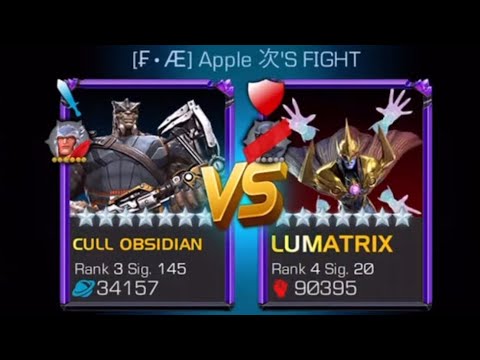 Cull obsidian destroying everything gc meta | Mcoc 