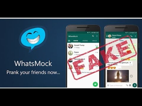 Fake WhatsApp Chat Conversation - Prank | How to Download & use fake WhatsApp