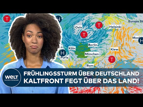 WETTER DEUTSCHLAND: Sturmböen, Regen & Temperatursturz! Diese Regionen erwartet ein  Wetterumschwung