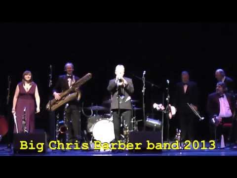 Big Chris Barber band 2013 With flute, flugelhorn and bass saxophone! - C Jam Blues