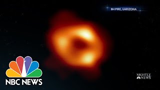 First Image Captured Of Black Hole At Center Of Milky Way