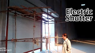 Electric Rolling Shutter Installation in Lahore I MobZee Interiors