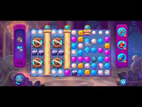 Fishdom Very Hard level 11423 no boosters フィッシュダム ベリーハード