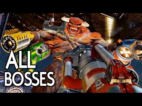 Serious Sam HD The First Encounter - All Bosses + Cutscenes