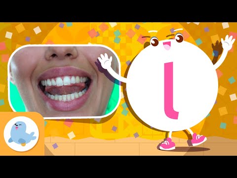 Fonética para niños 🗣 El sonido /L/ 🦜 Fonética en español 🛴