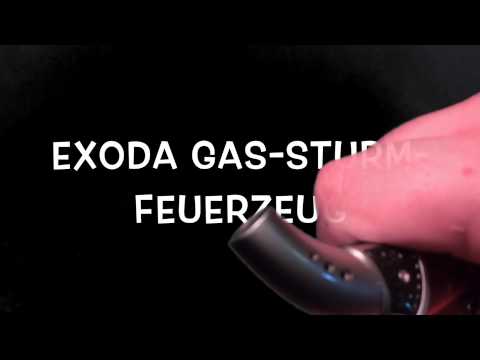Design Gas-Sturm-Feuerzeug eXODA Pocket Torch Mini Bunsen-Gas-Löt-Brenner