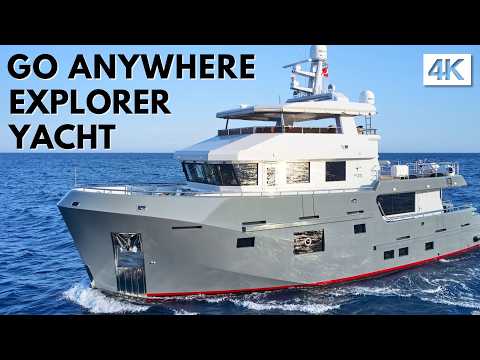 Bering 77 Explorer (NOW in 4K REMASTERED!!! 🎉) Non-Stop Marathon Yacht Tour & Sea Trial