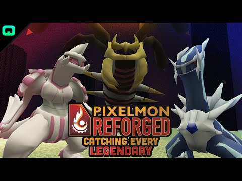 Summon Ritual for Palkia, Dialga and Giratina! | Pixelmon Reforged