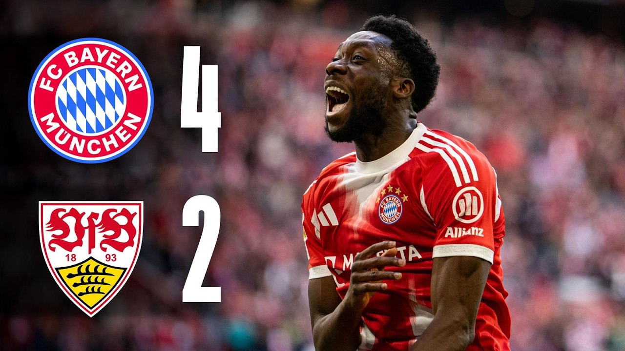 BUNDESLIGA CHAMPIONS! | FC Bayern 4-2 VfB Stuttgart | Highlights & Interviews