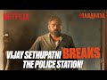 Vijay Sethupathi STUNS The Police Station Maharaja Netflix India