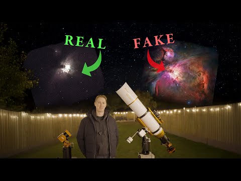 What the 'Night Sky' REALLY looks like through a TELESCOPE!? 🤔🔭✨