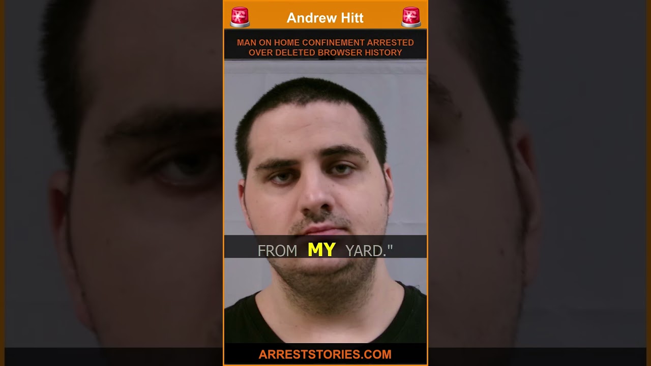 MAN ON HOME CONFINEMENT ARRESTED OVER DELETED BROWSER HISTORY