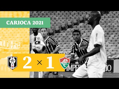 Resende 2 x 1 Fluminense - Gols - 04/03 - Campeonato Carioca 2021