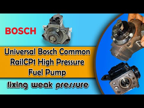 Universal Bosch Common Rail CP1 High Pressure Fuel Pump fixing weak pressure | O-Rings, Seals, Leaks