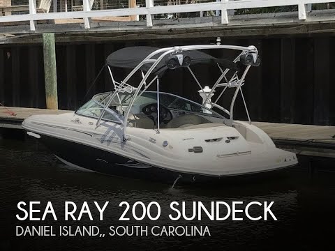 [UNAVAILABLE] Used 2005 Sea Ray 200 Sundeck in Daniel Island,, South Carolina