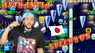 [Super Mario Maker 2] Supero SPEEDRUN De JAPON IMPOSIBLE: ASTRANTIA! I Beat CRAZY JAPANESE SPEEDRUN!
