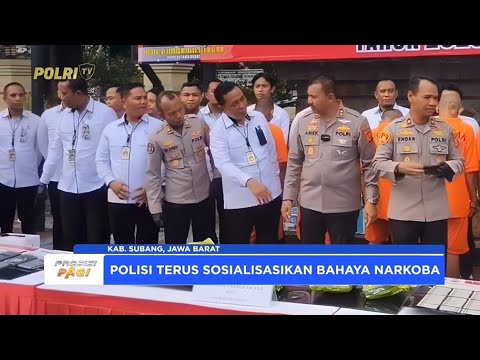 POLRES SUBANG MUSNAHKAN 5 KILOGRAM SABU