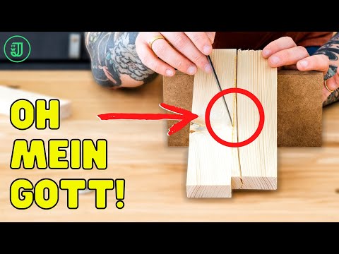 Ist LEIM stärker als HOLZ? Ich mache den EXTREMTEST! 💪| Jonas Winkler
