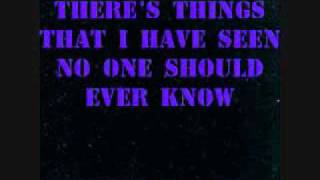 Skinwalkers by Blessthefall lyrics on screen