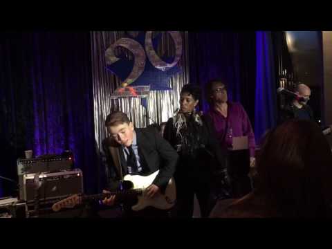 Spencer Mackenzie and Shakura S'Aida at 2017 Maple Blues Awards post Jam