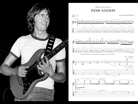 Panic Station —  Allan Holdsworth — Solo Transcription