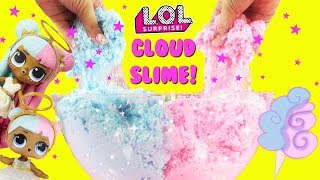 GIANT CLOUD SLIME LOL Surprise Sugar Slime Cotton Candy Toy Suprises