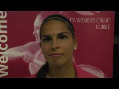 EMPIRE Women Indoors 2015: 1R, Tamara KUPKOVA (SVK) - Chantal SKAMLOVA (SVK) [5] 4-6 2-6