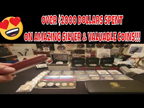 I spent over $2000 DOLLARS on AMAZING SILVER & VALUABLE COINS!!!