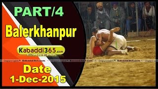 (1) Balerkhanpur (Kapurthala) Kabaddi Tournament 1 Dec 2015