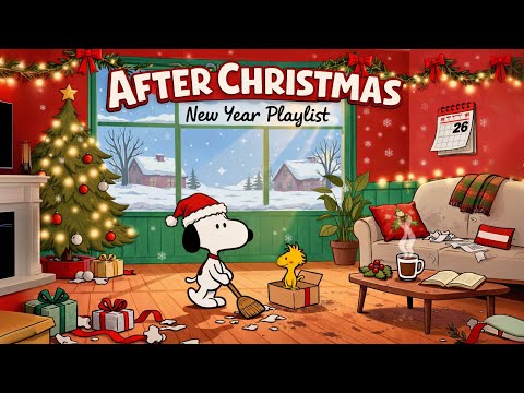 Preparing for New Year with Snoopy 🎄🎅🎁 Positive New Year Jazz to Welcome a New Beginning