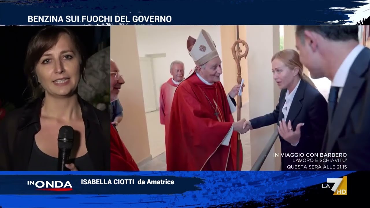 Meloni ad Amatrice a 10 dal sisma. Ciotti: “C’è ancora chi aspetta la propria casa”