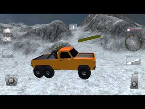Snow Driving Offroad 6x6 Truck - Android Gameplay HD