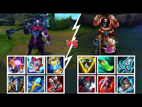 AD UDYR vs MORDEKAISER FULL BUILD FIGHT