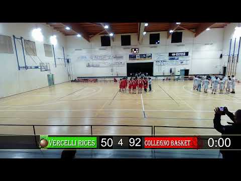 Vercelli Rices vs Collegno Basket - 5° giornata (andata) Under 18 2020/21