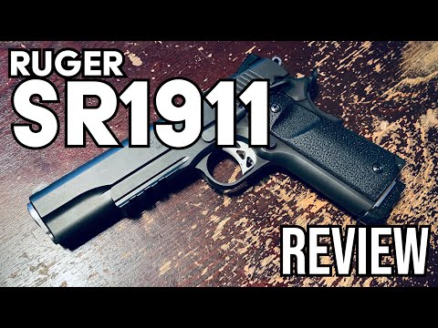 Ruger SR1911 Review - A Tale of Factory Replacement, Malfunctions, Love, and Weird 1911 People.