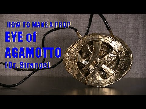 How to make a prop Eye of Agamotto (Dr. Strange)