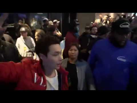 Lay Zhang dances through audience of 2000 in NYC