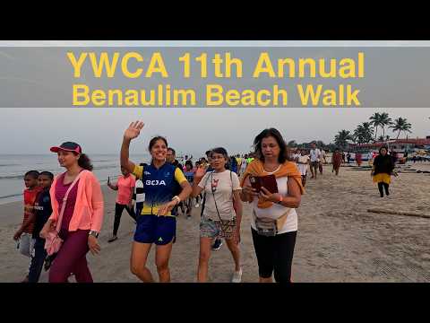 YWCA Goa's 11th annual Benaulim Beach walk, Oct 12, 2025