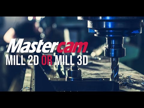 CNC Milling Programming with MasterCam Part.56 - 3 Axis Example 8 - Rough Pocket Toolpath