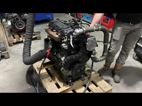 Testing Perkins NM engine