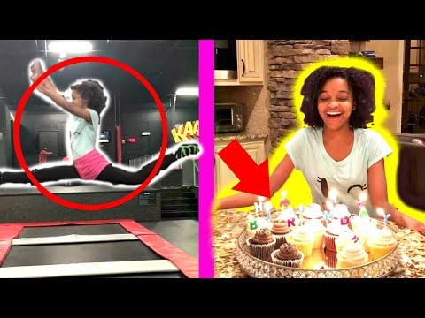 EPIC TRAMPOLINE BIRTHDAY PARTY!!! (SHE GOT SURPRISED) - Onyx Life